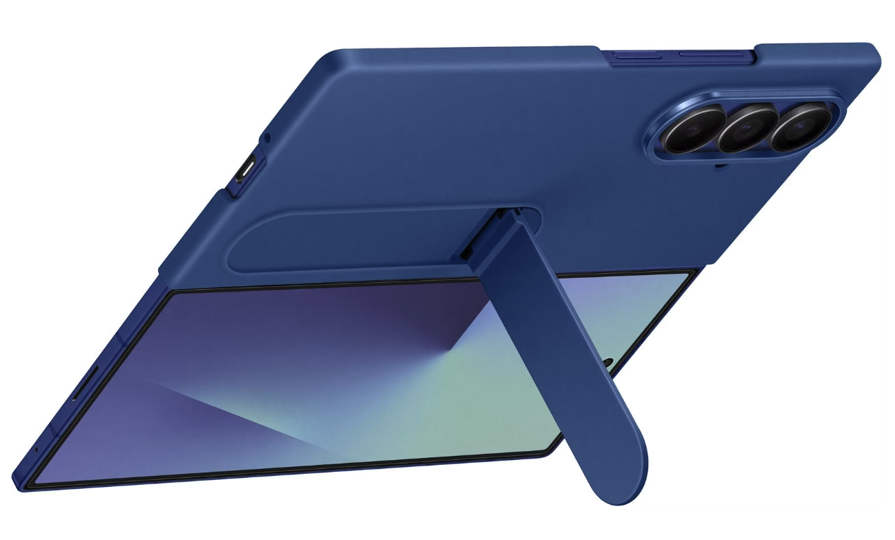 Galaxy Z Fold7 Silikon Cover Hülle (EF-MF966CNEGWW) - Blau