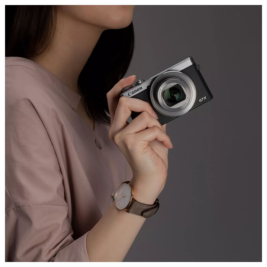 Canon PowerShot G7 X Mark III - Argent