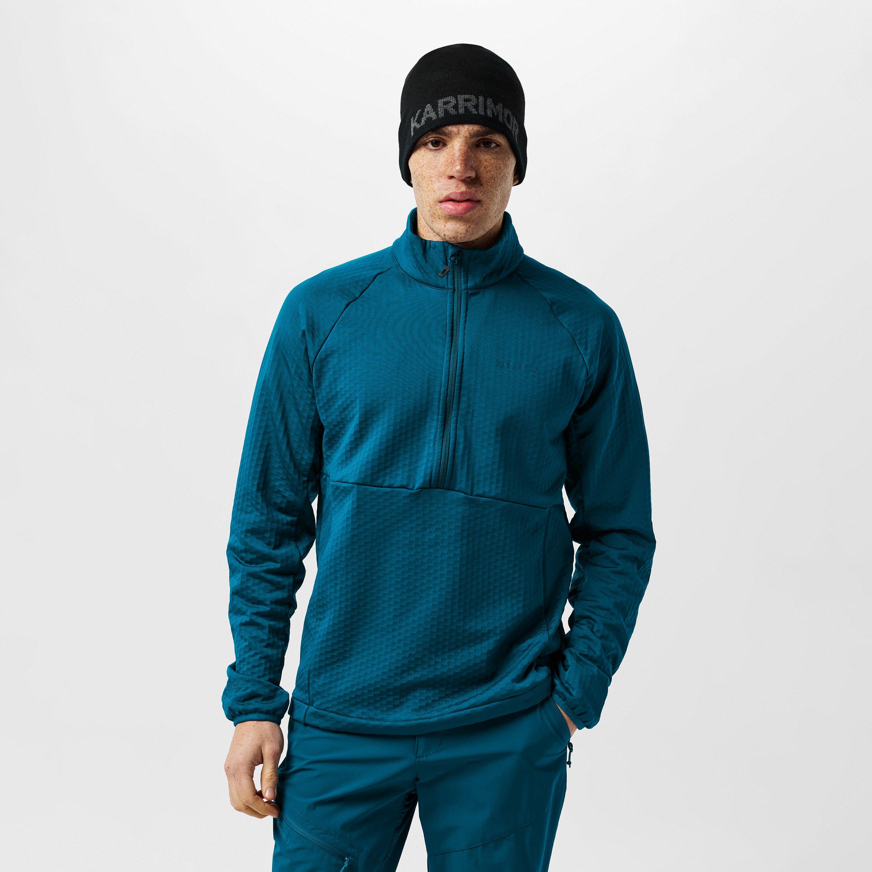 Karrimor Grid Fleece Half Zip Jacket Mens