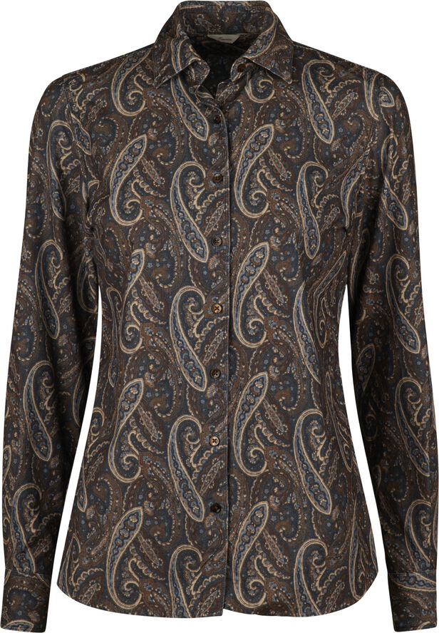 Stenströms Sofie Casual Shirt Brown