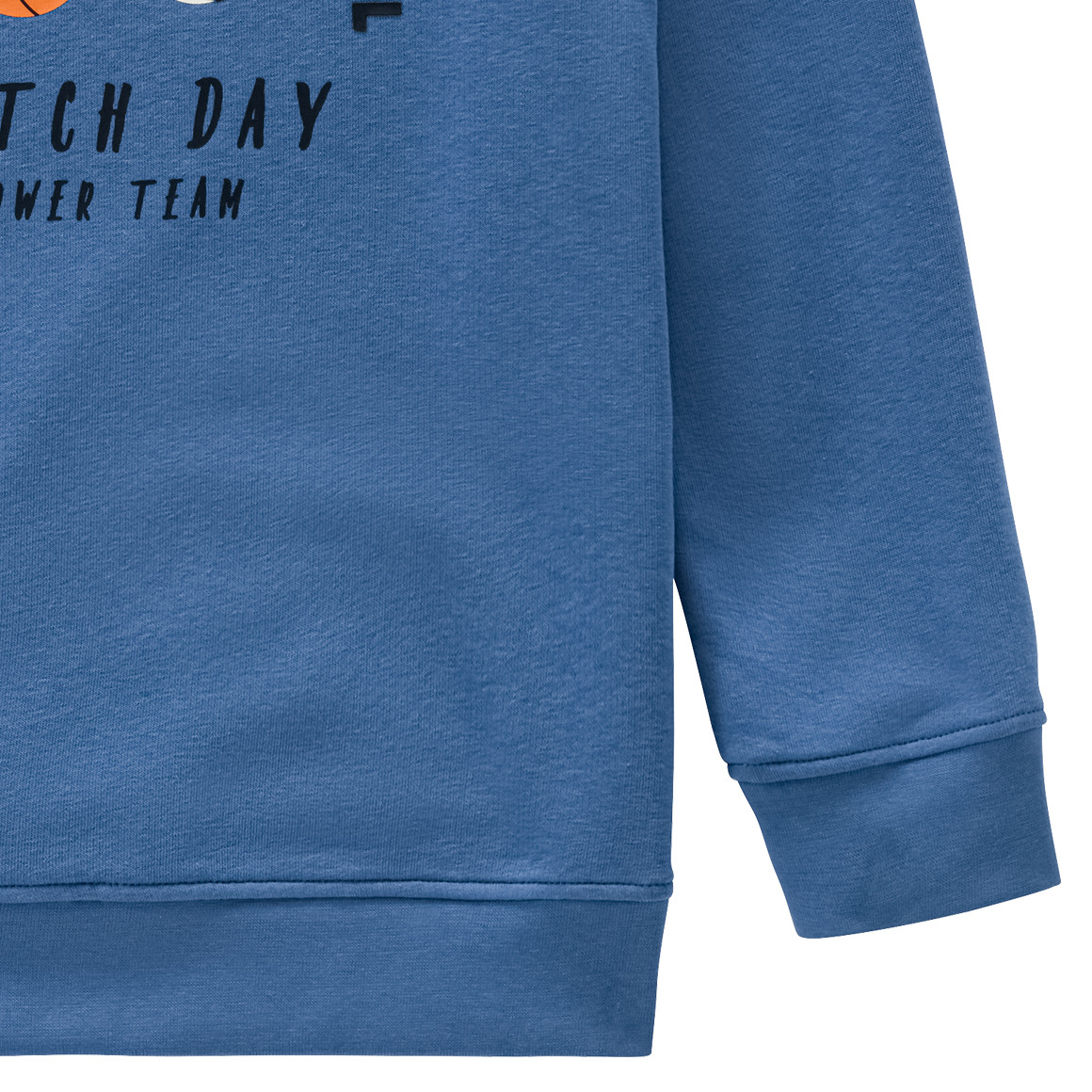 Topolino Jungen Sweatshirt mit Ballsport-Motiven blau