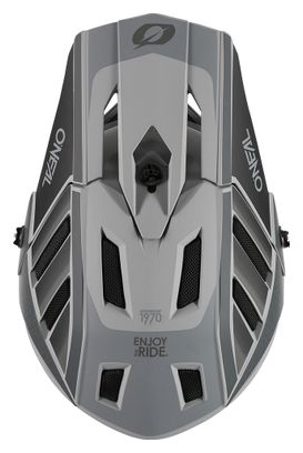 Casque Intégral O'Neal Backflip Eclipse Gris/Noir