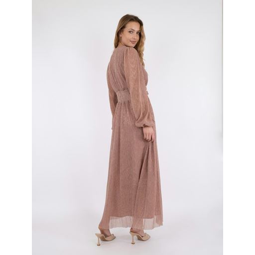 Neo Noir Nomo Glitz Kjole, Dusty Rose, 36