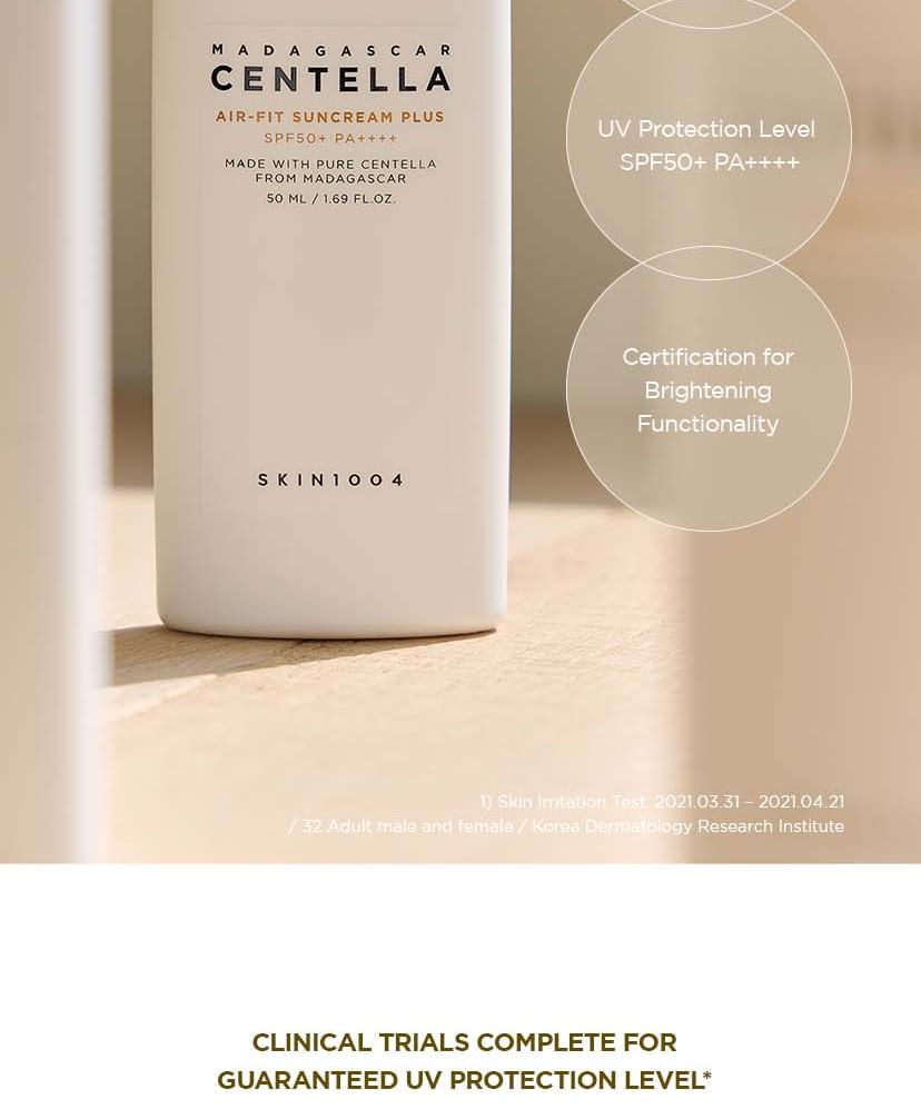 SKIN 1004 - Madagascar Centella Air-Fit Zonnebrandcrème Plus