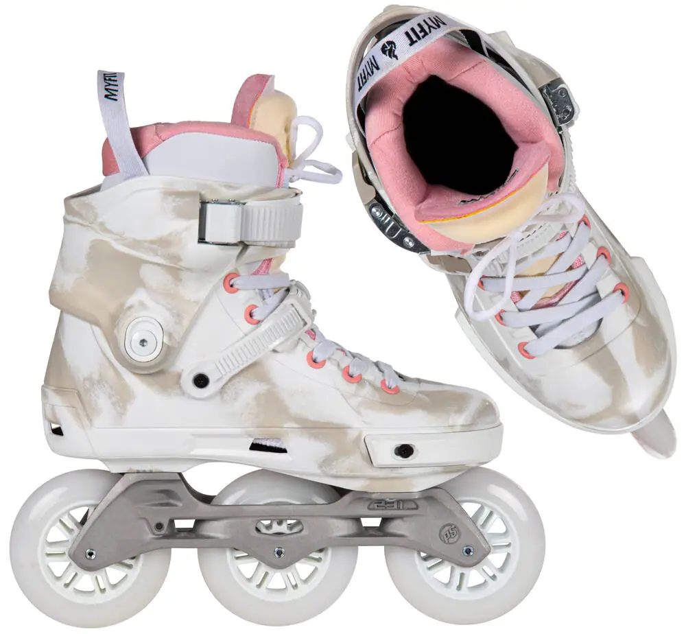 Powerslide Next Marble Pink 100 Freeskates | SkatePro