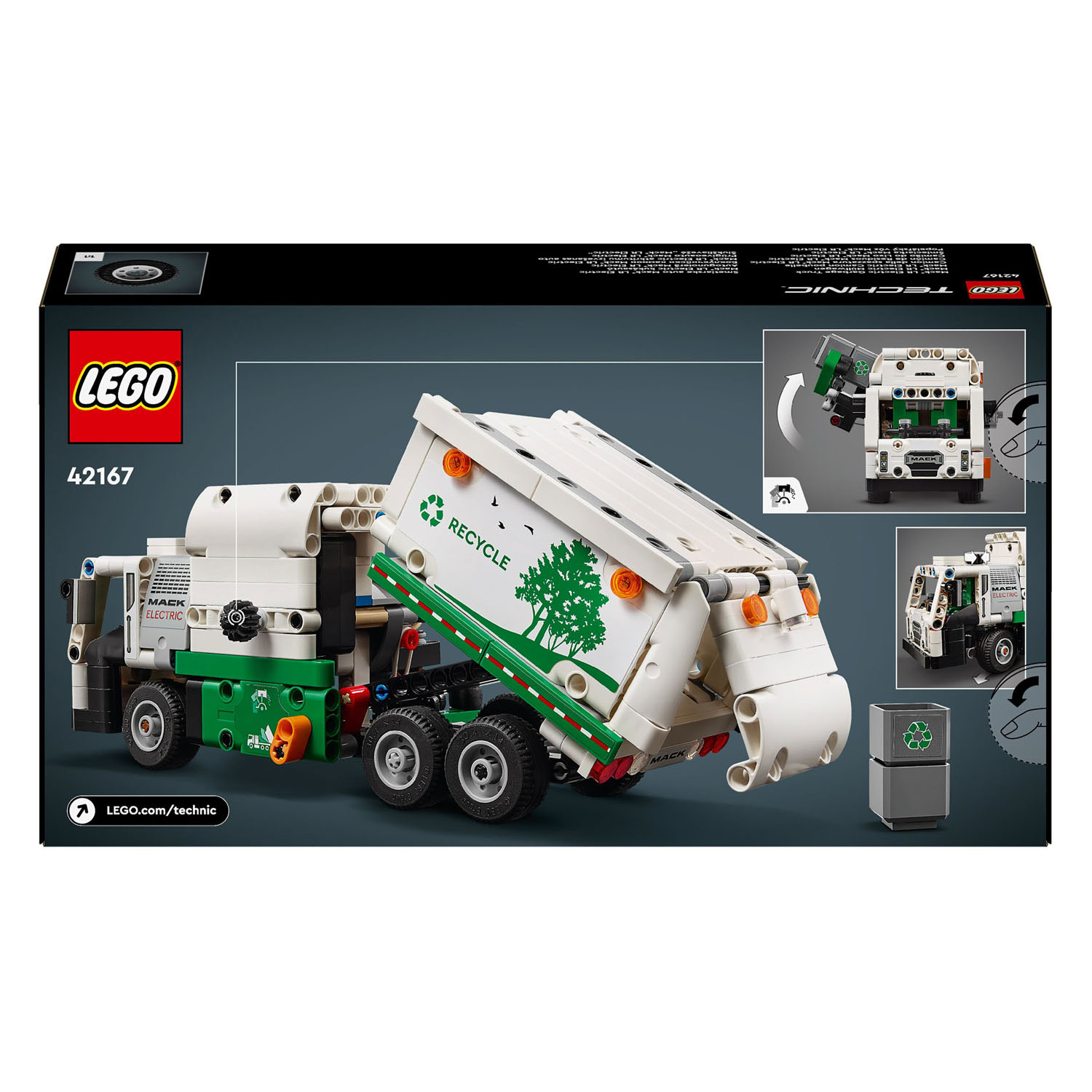 LEGO Technic 42167 Mack Lr Electric Vuilniswagen