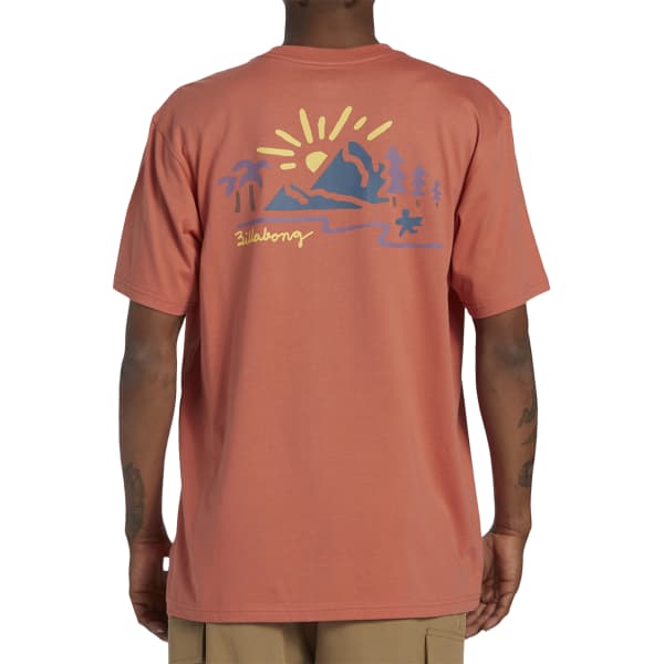 T-shirt BILLABONG PANORAMA SS CORAL