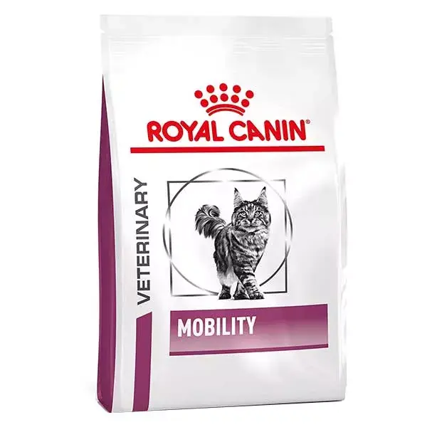 Ração seca Royal Canin Veterinary Diet Cat Mobility, saco de 2 kg.