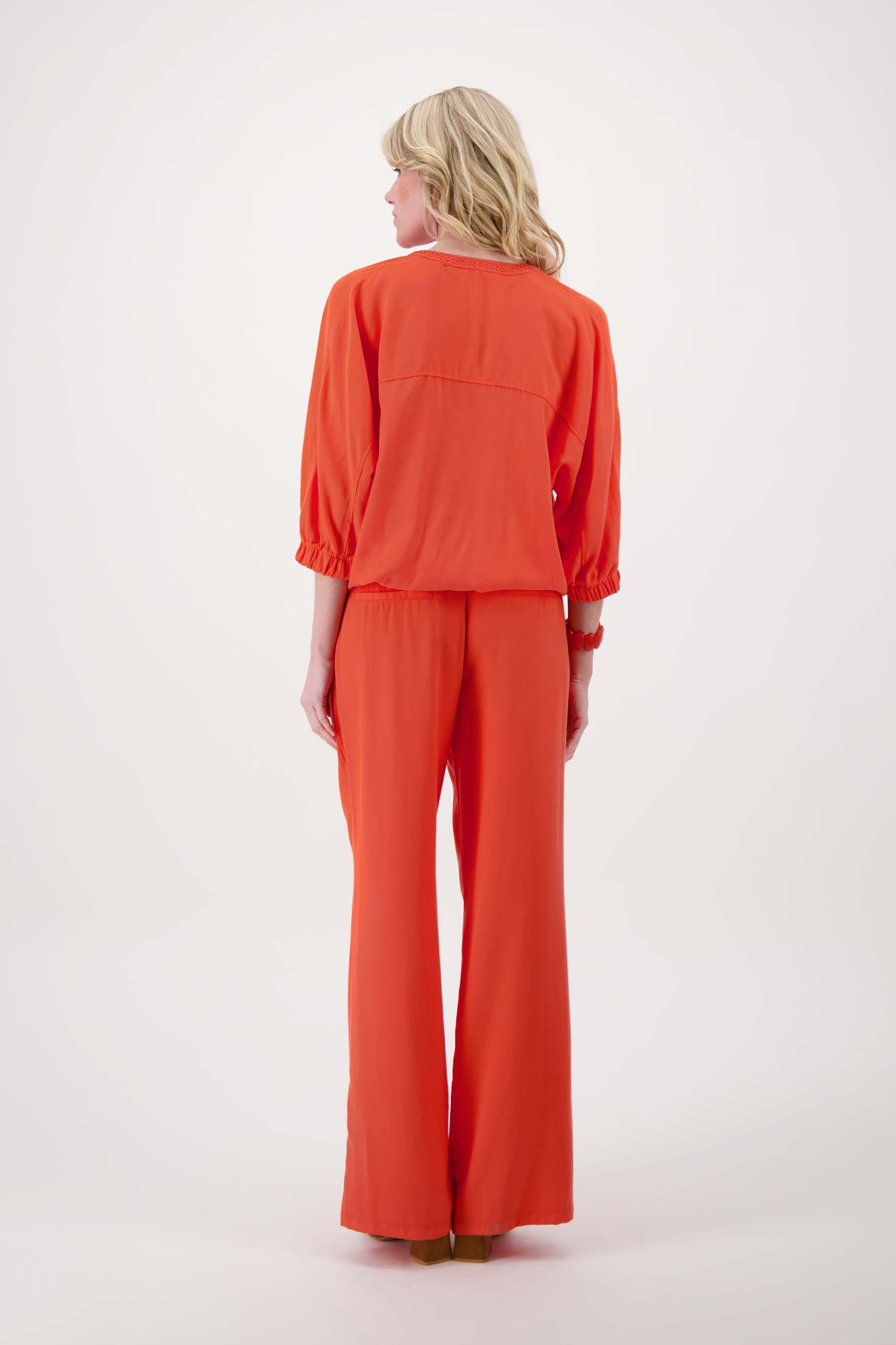 lyocell twill fladder broek