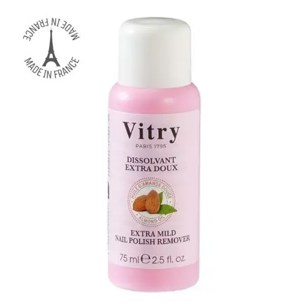 Removedor de Esmalte Extra Suave Vitry Nail Care 75ml