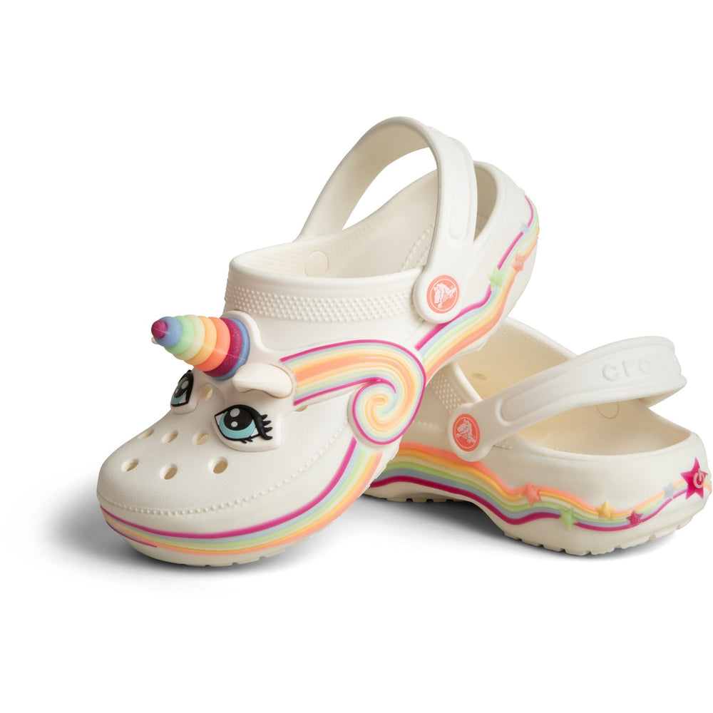 Køb Crocs Chalk Classic IAM Unicorn Lights CgT Chk