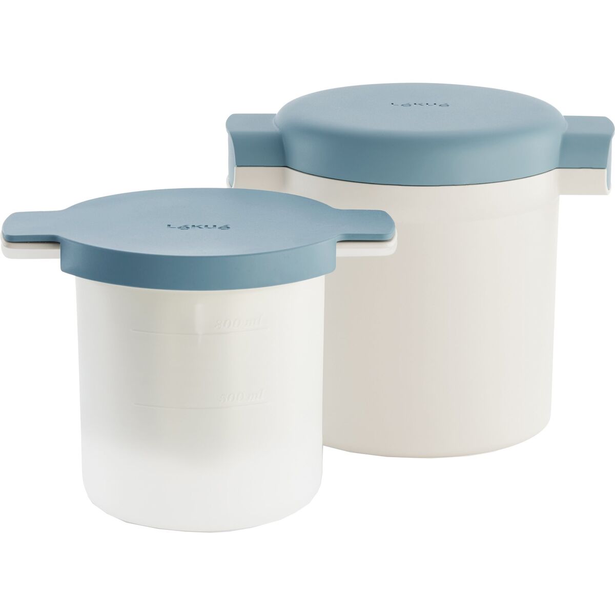 Kefir og Yoghurt Maker, hvit/blå