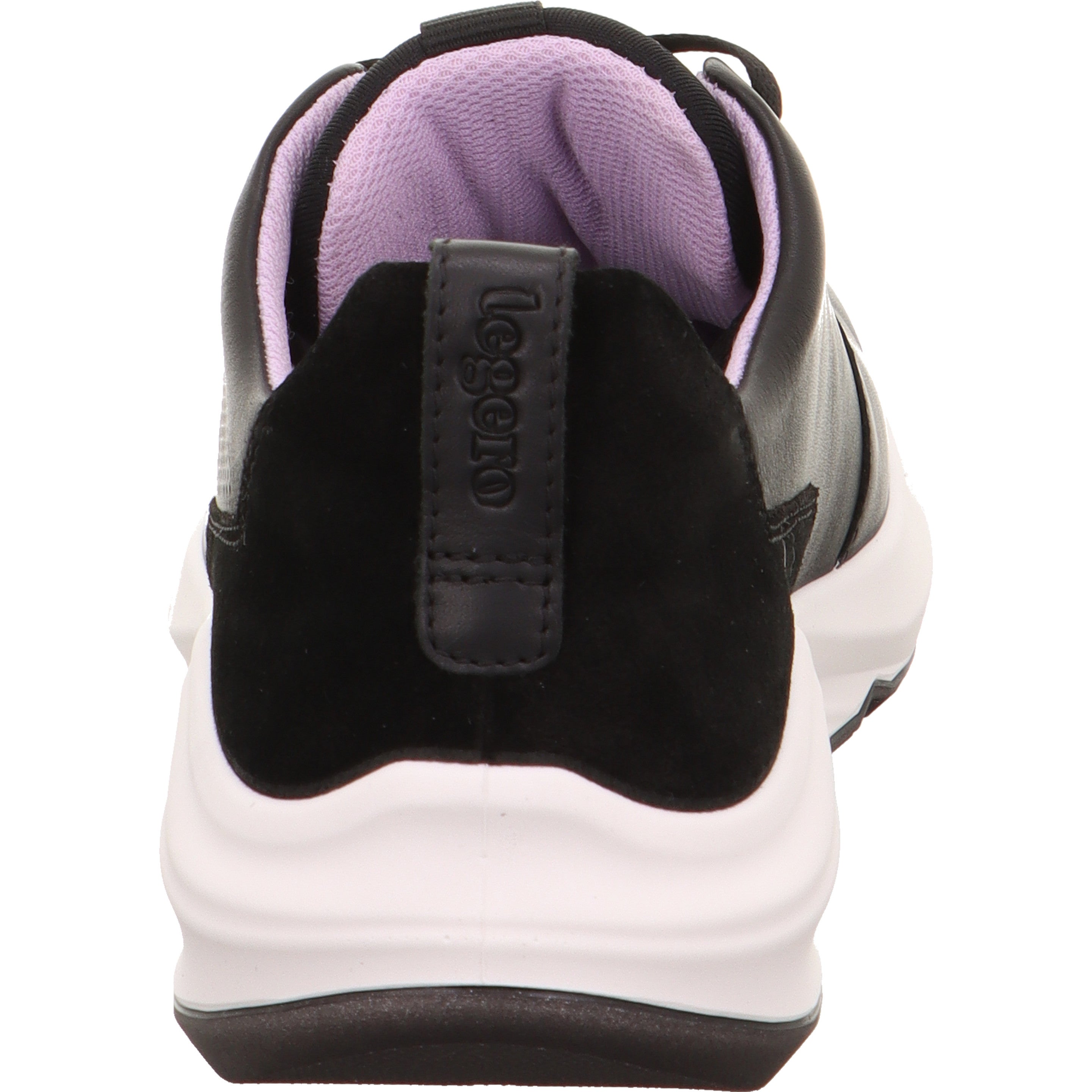 legero BLISS Damen  Sneaker low mit Schnürung - Farbe: Schwarz - Größe: 4.5