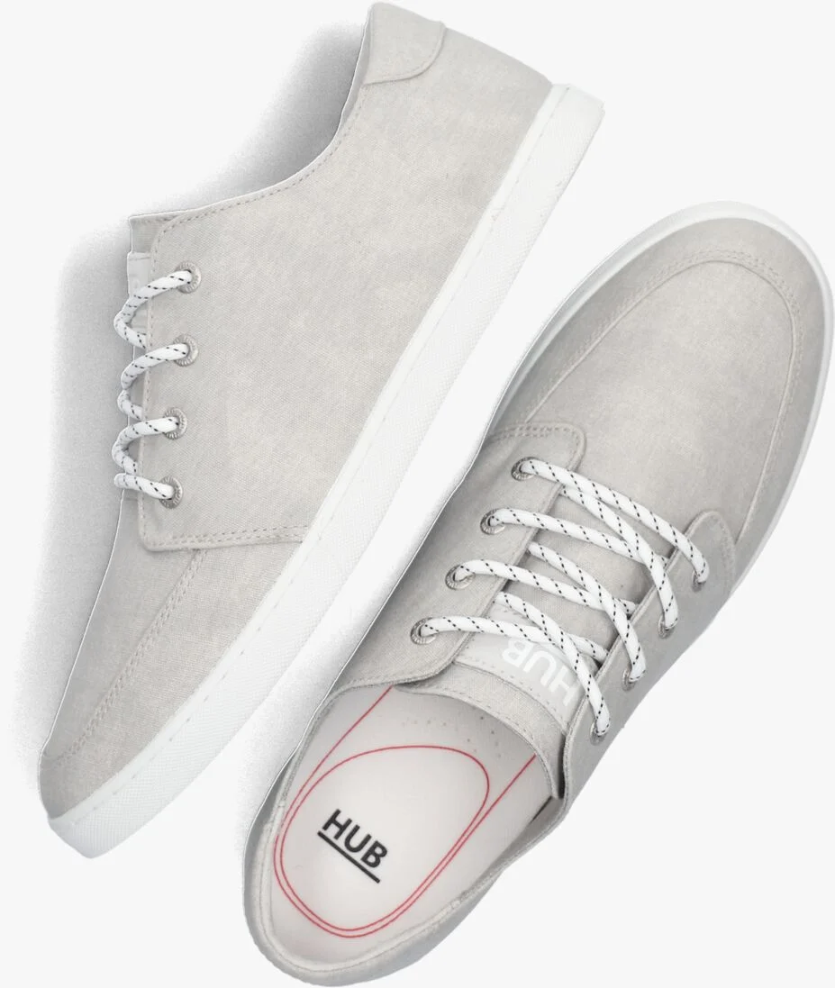 HUB grijze hub lage sneakers boss