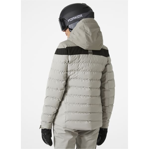 Veste de ski HELLY HANSEN W IMPERIAL PUFFY JACKET MELLOW GREY