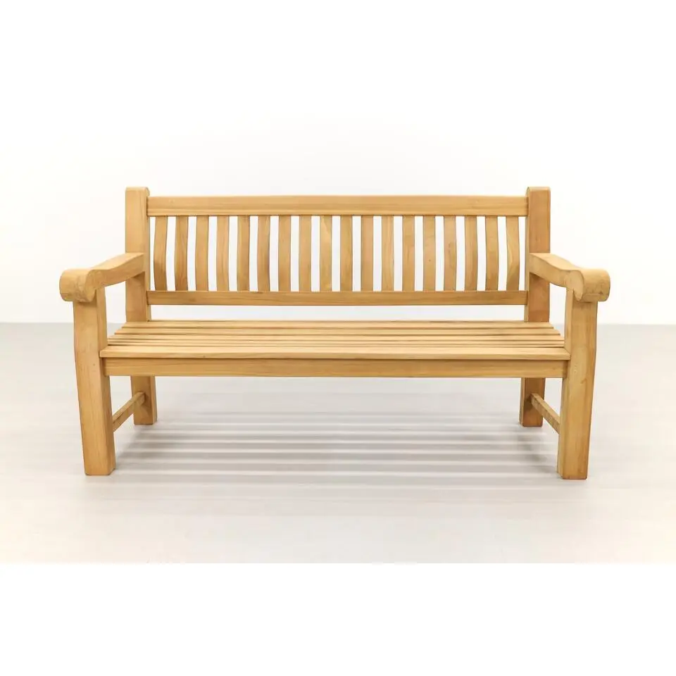 Livingfurn - Tuinbank Patrick Bench Fat - Teakhout - 50x166x45