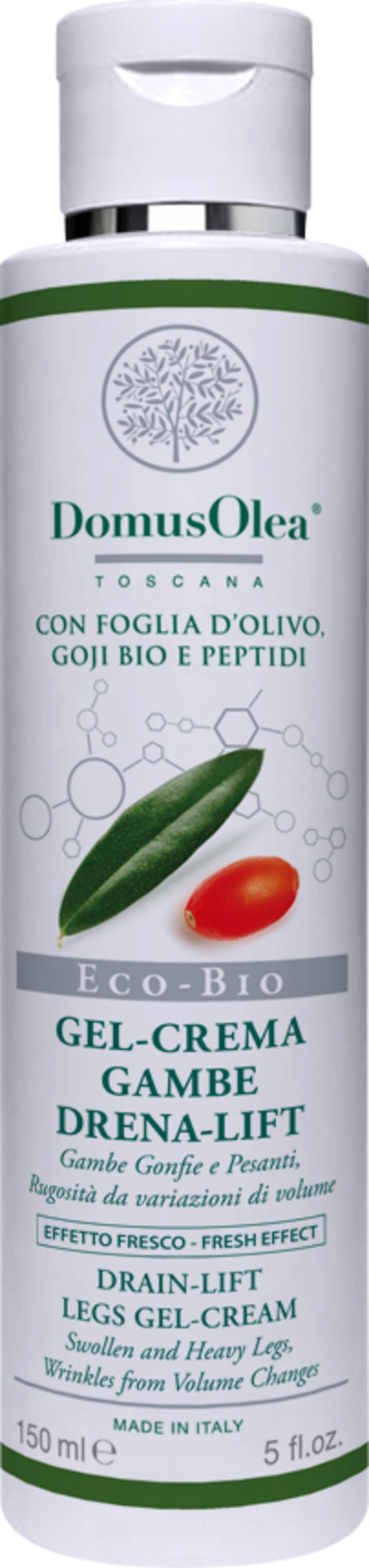 Domus Olea Toscana  Bein-Lifting & Drainage Gel-Creme, 150 ml
