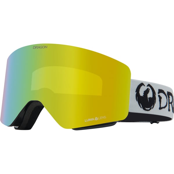Masque de ski DRAGON R1 OTG BONUS CLASSICGREY/LLGOLDION+LLAMBER