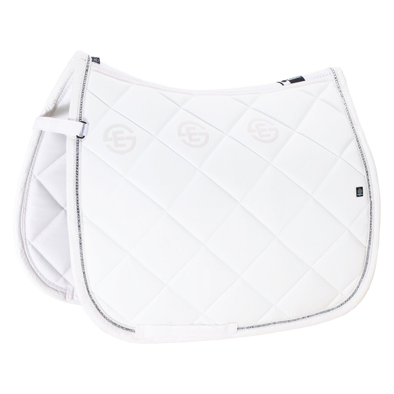 ESKADRON Dynamic Schabracke Sparkle Crystal  - white