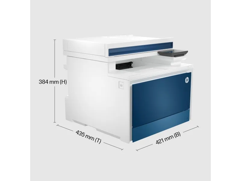 HP Color LaserJet Pro MFP 4302fdn - Multifunktionsprinter - farve - laser - Legal (216 x 356 mm) (original) - A4/Legal (medie) - op til 35 spm (kopiering) - op til 35 spm (udskriver) - 300 ark - 33.6 Kbps - USB 2.0, Gigabit LAN