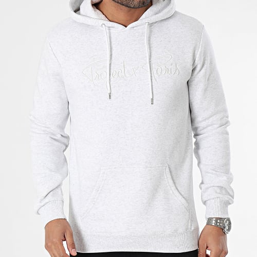 Sweat Capuche 1920010 Gris Chiné