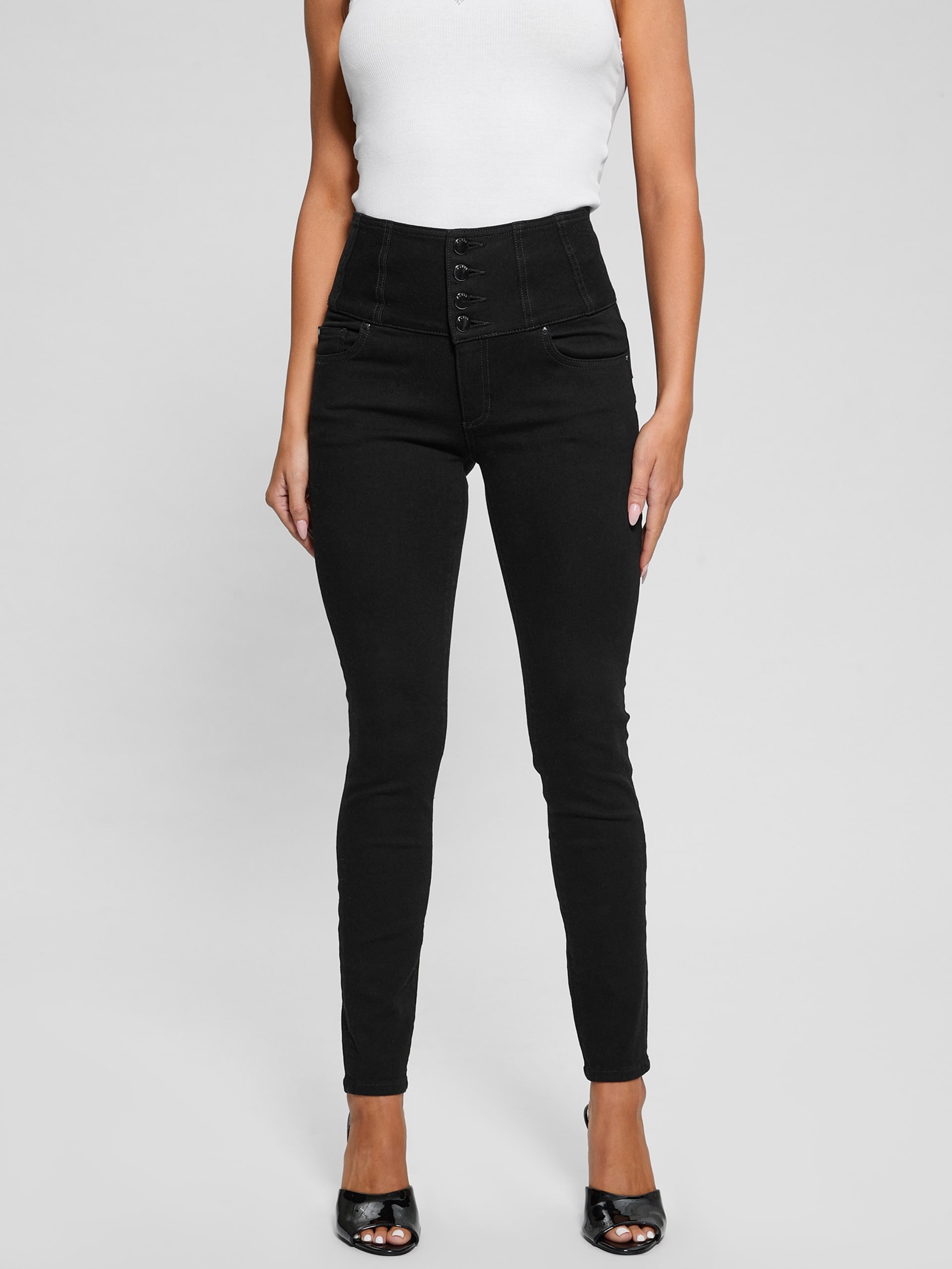 Calça jeans modeladora Eco Corset Shape-Up