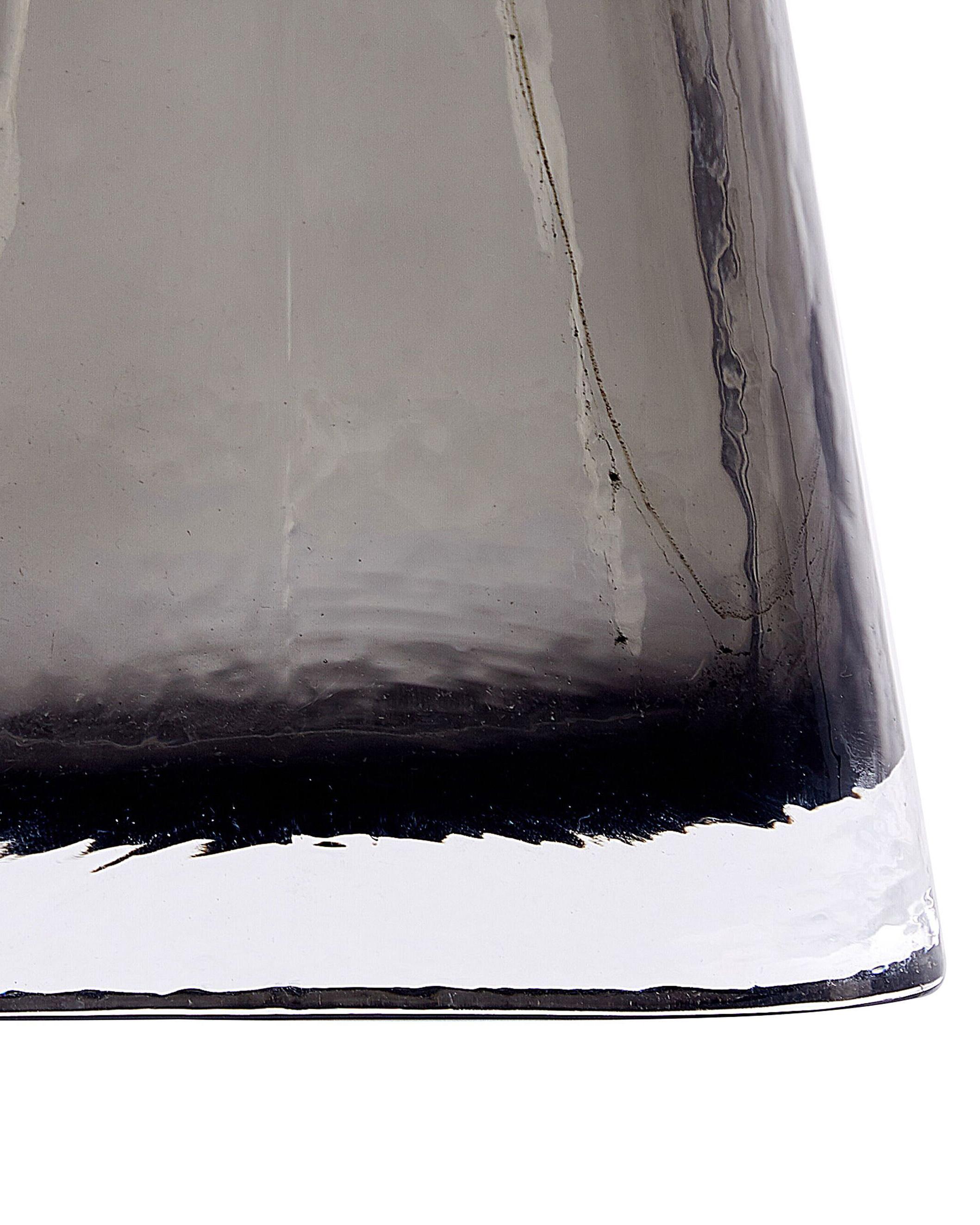 Bloemenvaas MITATA Glas 20 cm Grijs