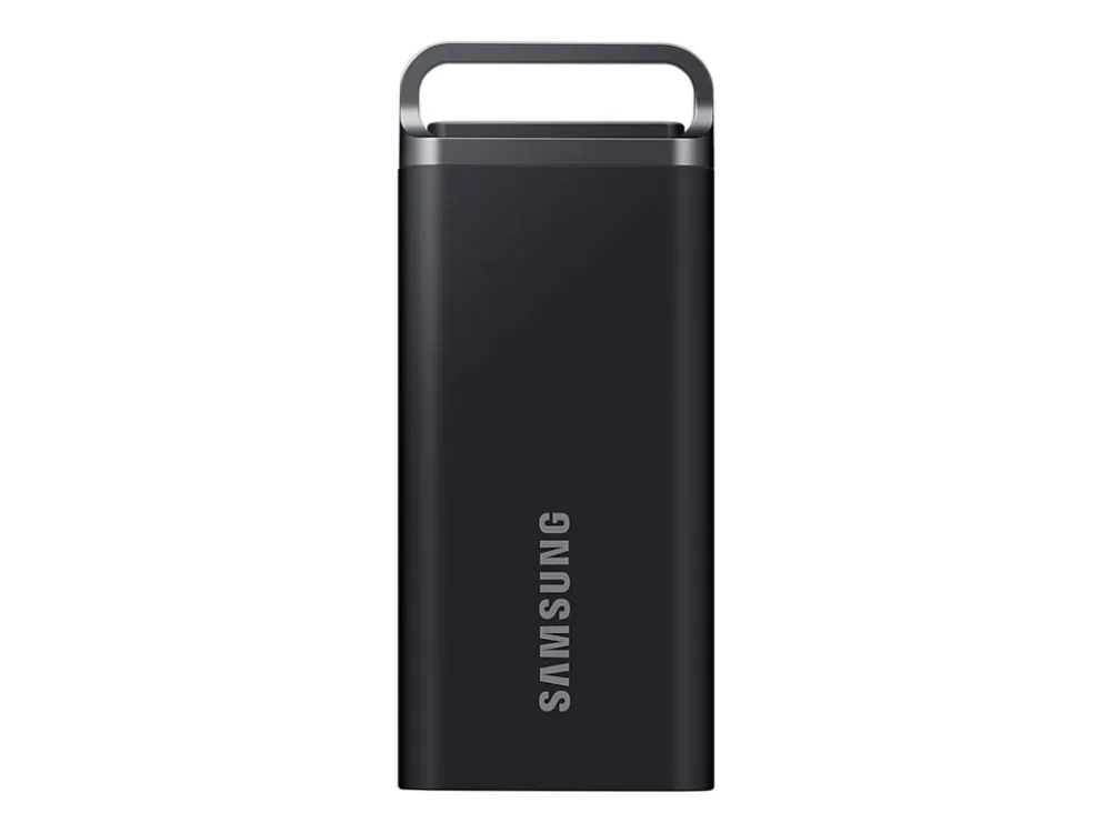 Samsung T5 Evo MU-PH2T0S - SSD - krypteret - 2 TB - ekstern (bærbar) - USB 3.2 Gen 1 (USB-C stikforbindelse) - 256-bit AES - sort