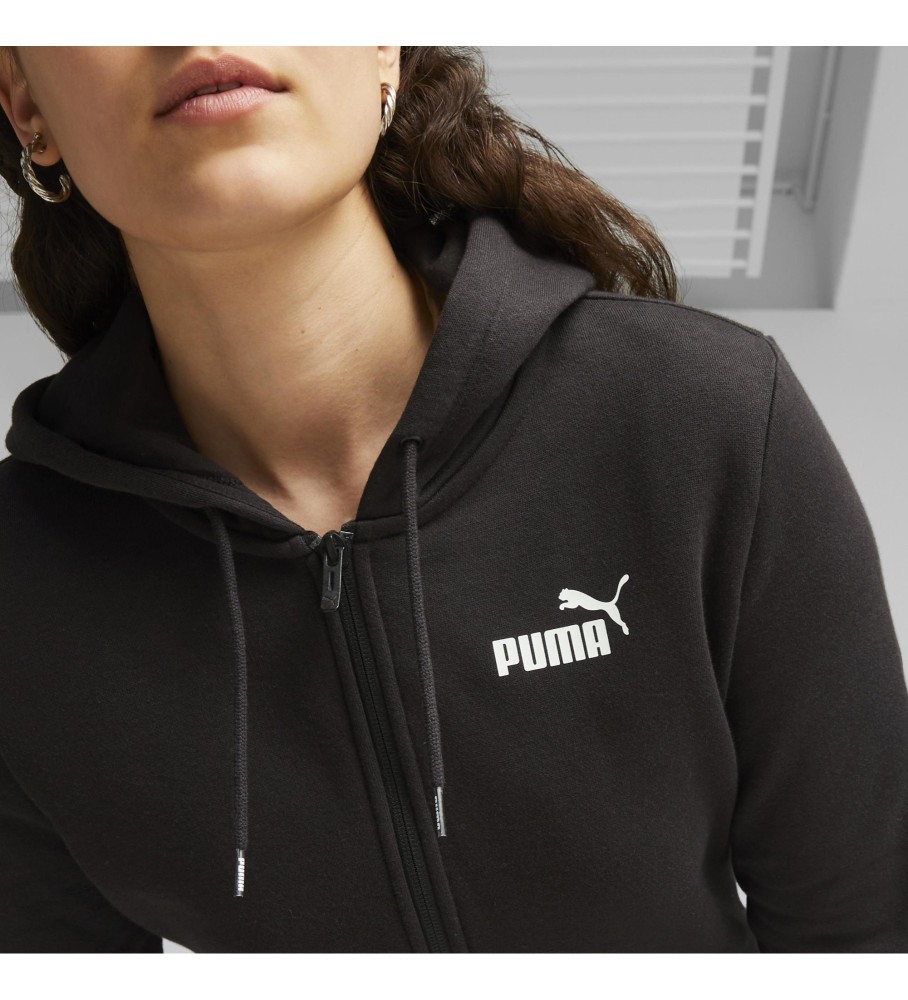 Moletom preto Puma Essential Tape
