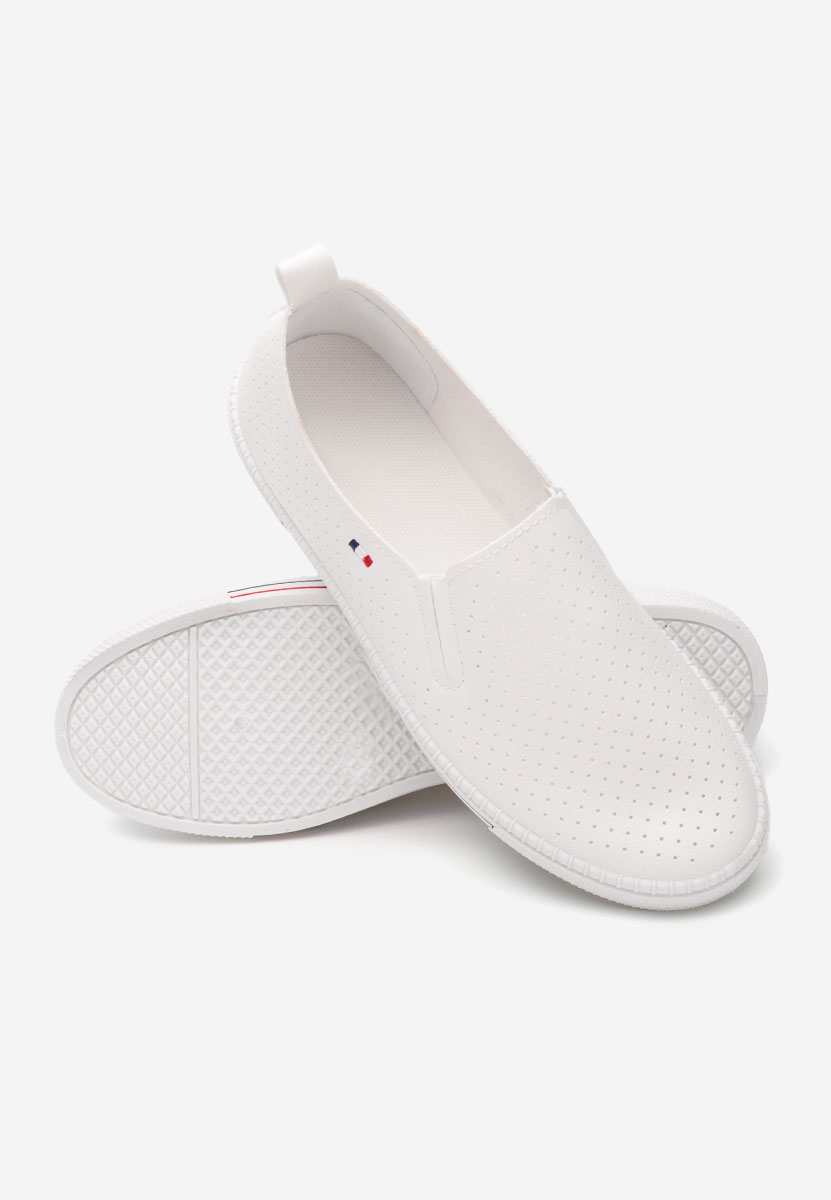 Chaussures casual femme blancs Saphira