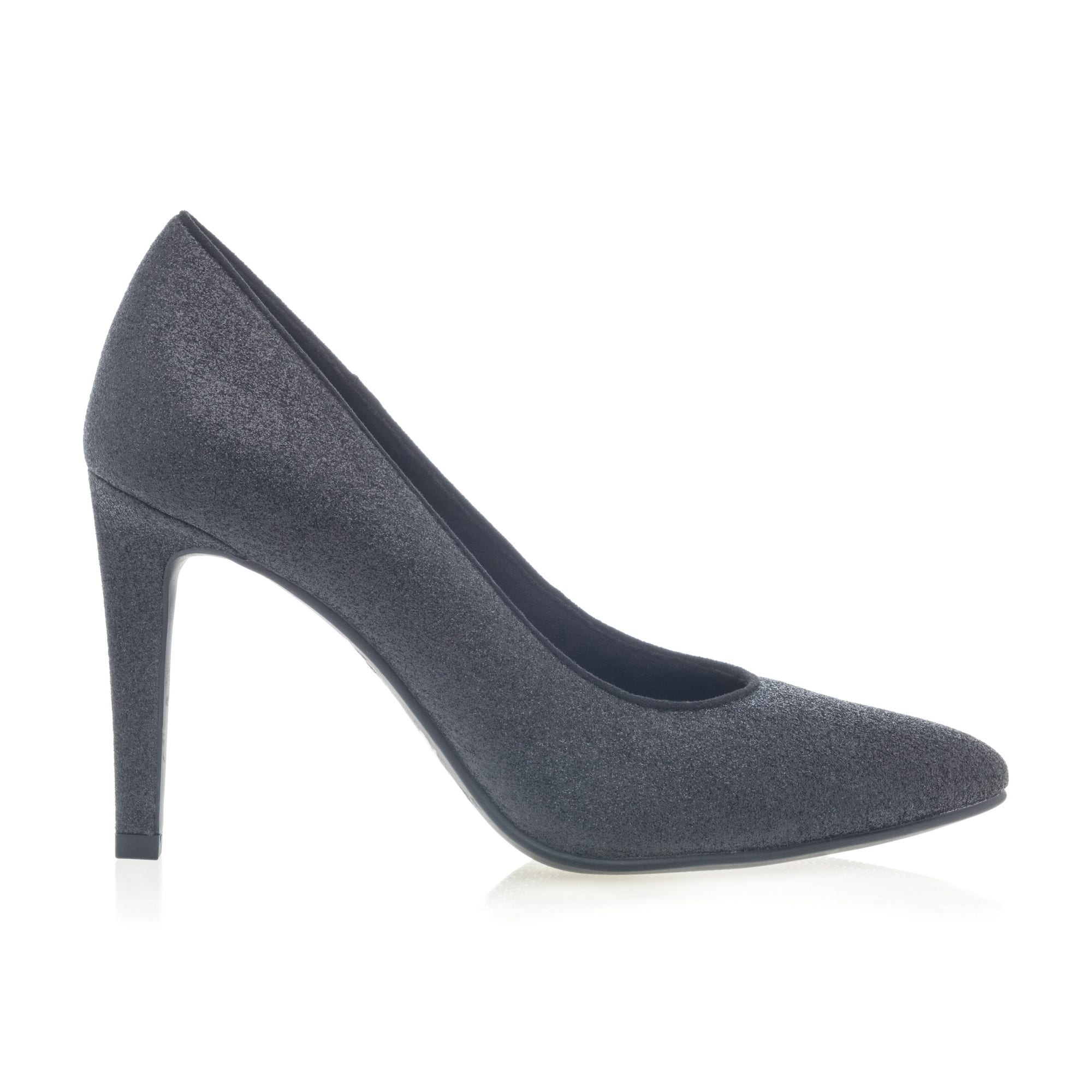 Escarpins à talon Femme noir glitter