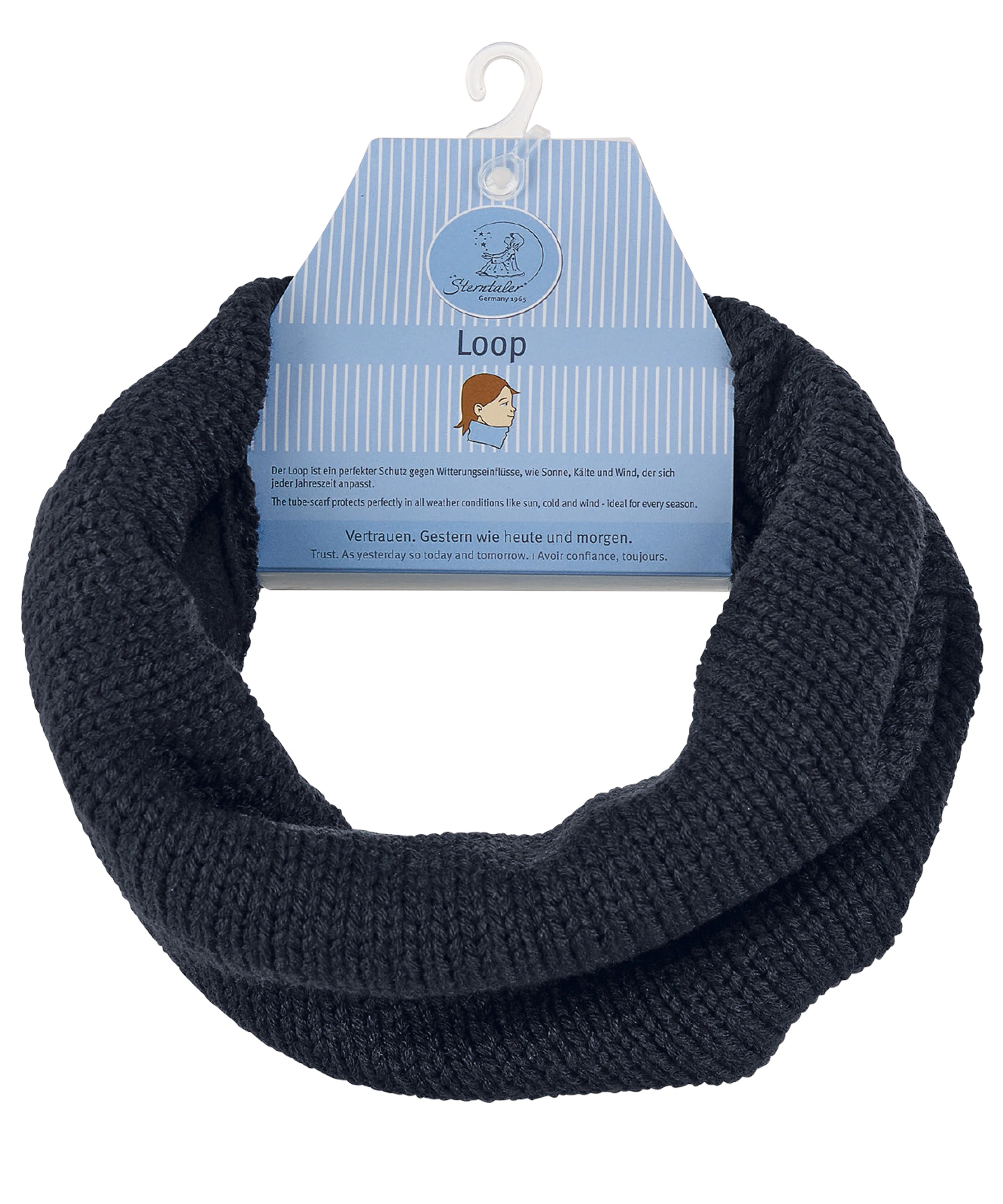 Schlupfschal STRICK in marine