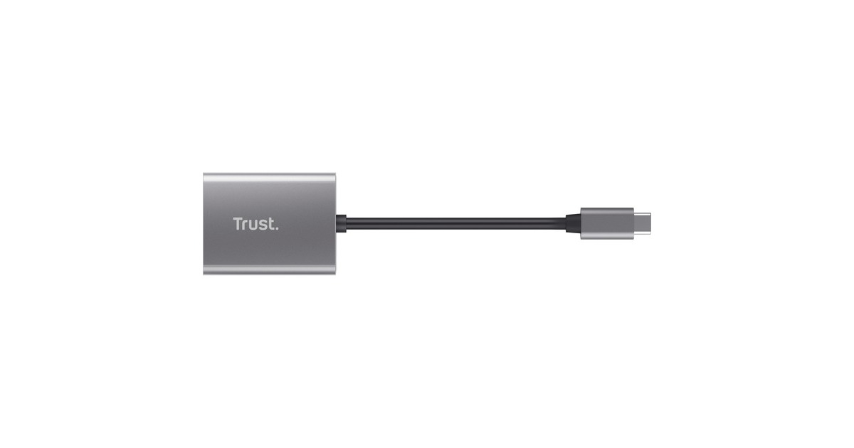 TrustDalyx Snelle USB-kaartlezer van aluminium  (Aluminium)