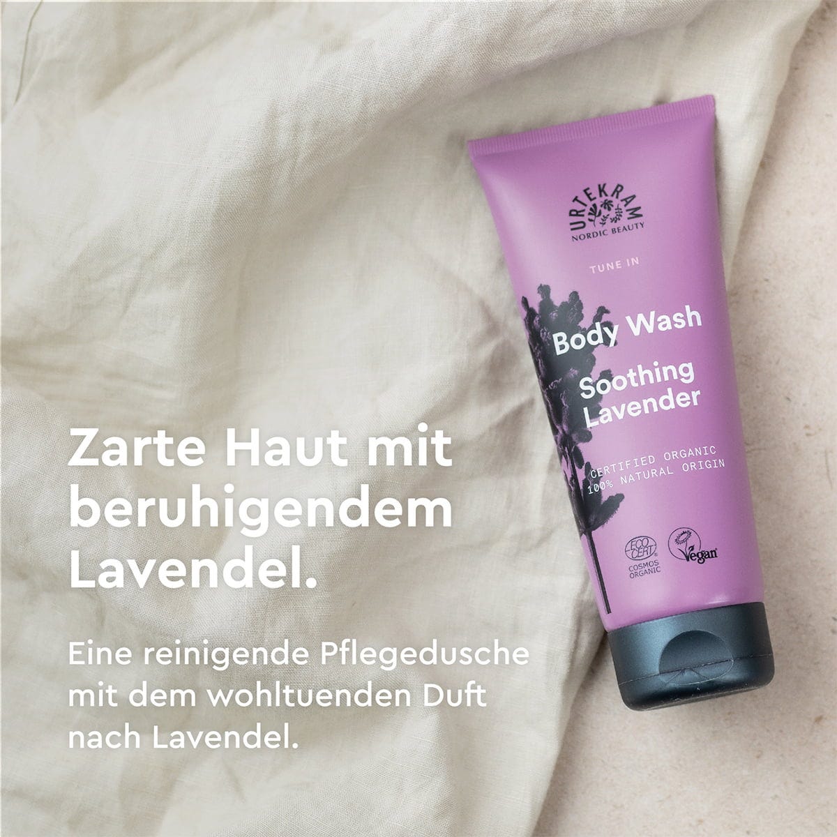 URTEKRAM  Soothing Lavender Body Wash, 500 ml