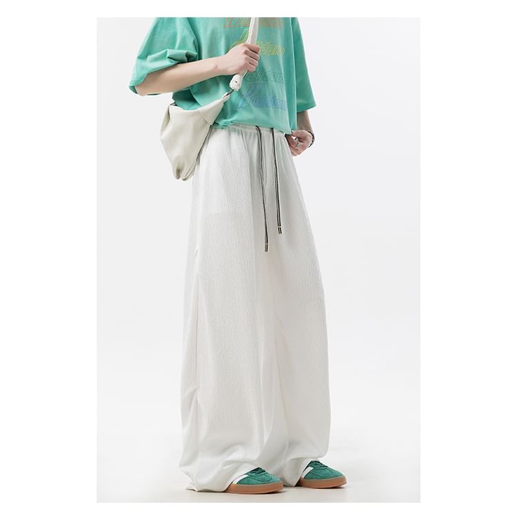 Priam - Hoge taille effen wijde broek