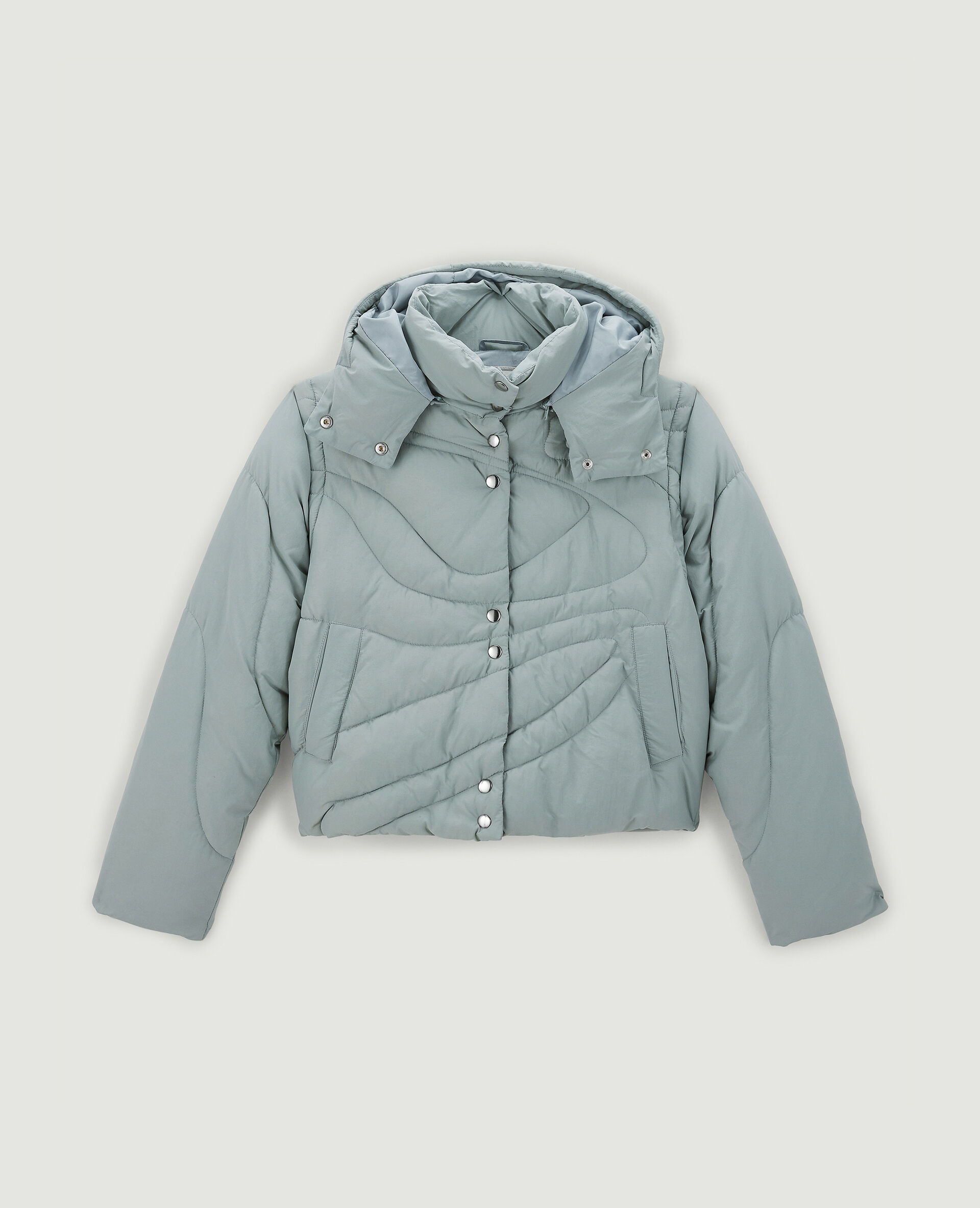 Doudoune matelassage wavy - Vert