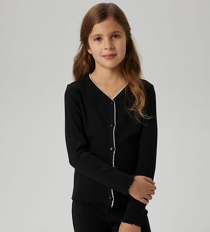 Name It Cardigan - Rib - NkfTalinda - Schwarz