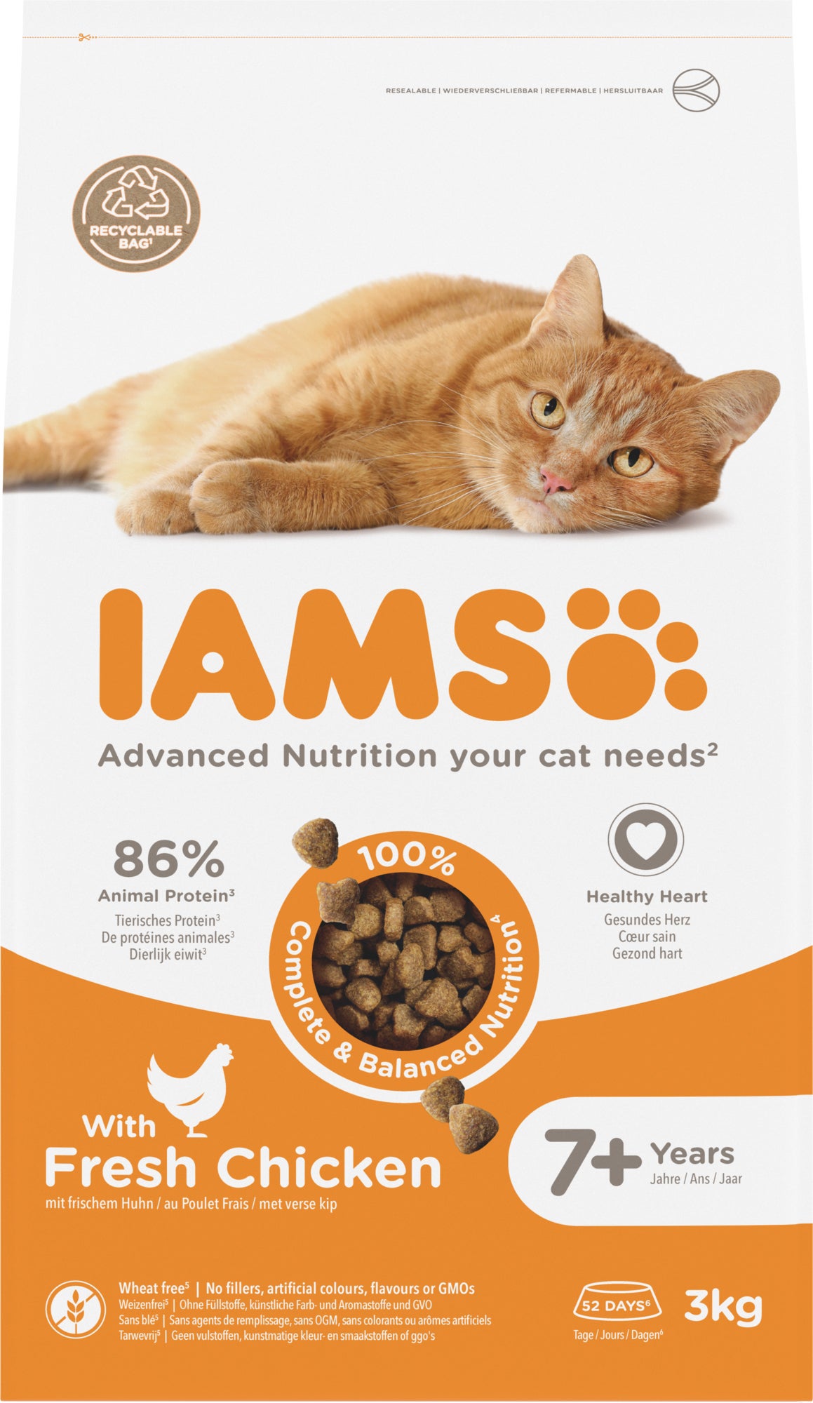 IAMS for Vitality verse kip senior 3 kg