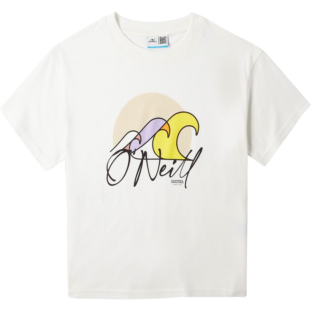 O'Neill Addy Graphic T-Shirt Mädchen snow white