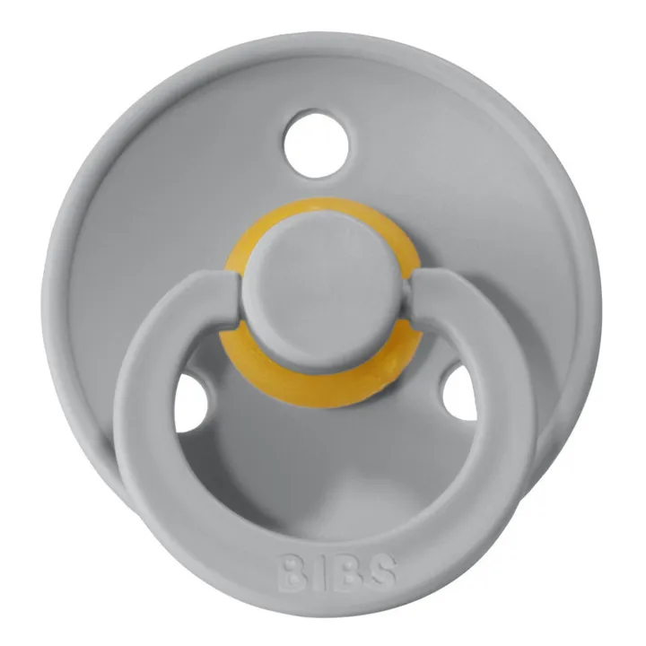 Bibs Tétines en caoutchouc naturel - Set de 2 | Gris