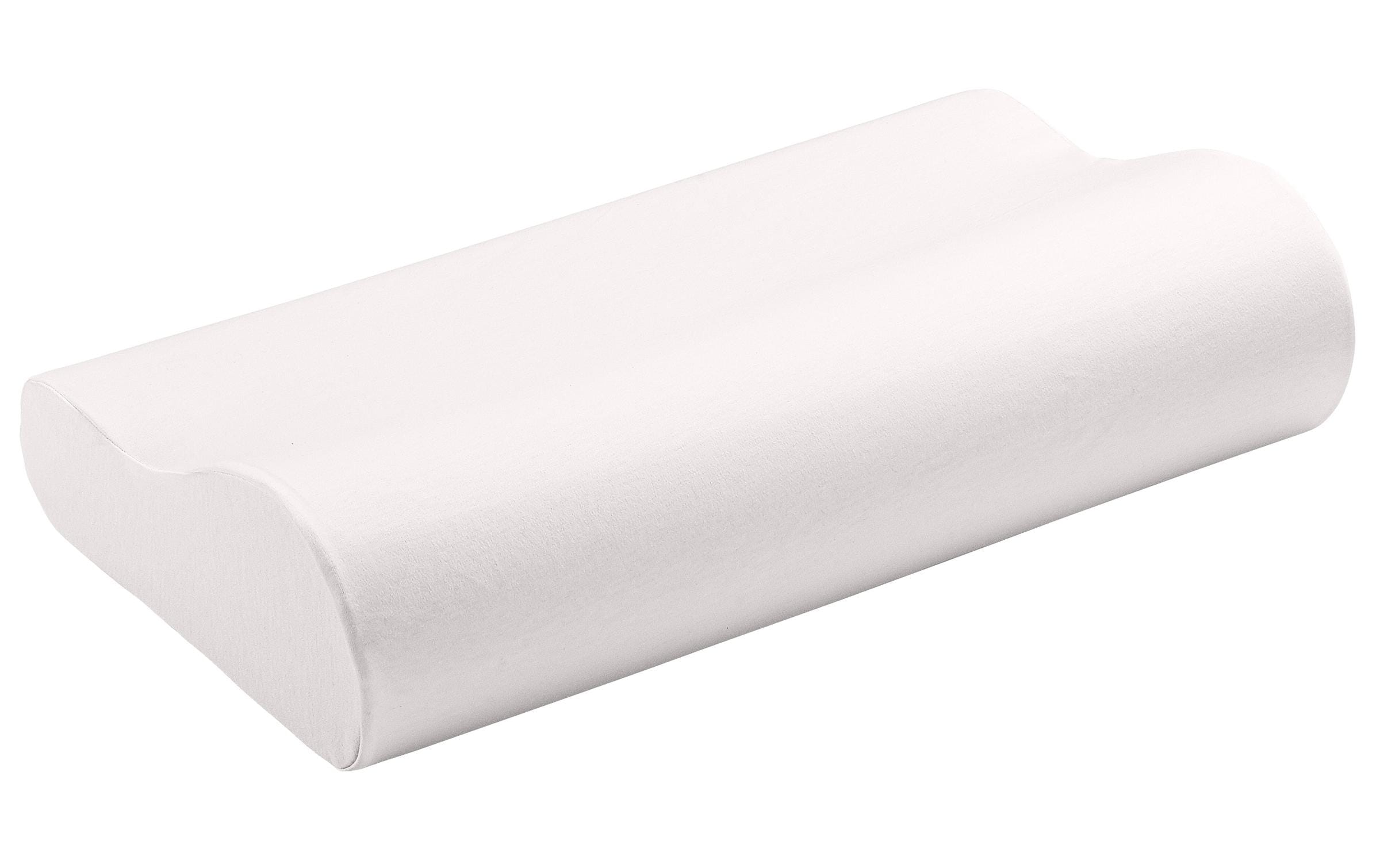 Nackenkissen mit Baumwollbezug 50 x 11 cm<br>Ergonomisches Nackenkissen von elsa