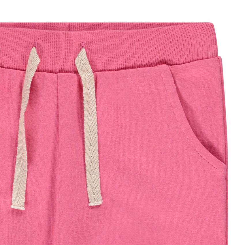 Ensemble sweat imprimé fleuri + jogging uni pour bébé fille