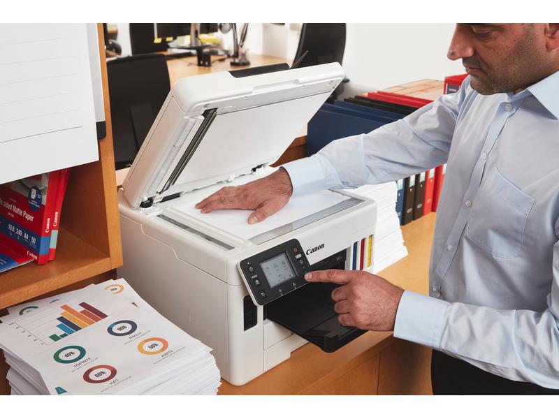 Canon Multifunktionsdrucker MAXIFY GX7050 Tintenstrahl-Multifunktionsdrucker mit nachfüllbarem Tintenbehälter
