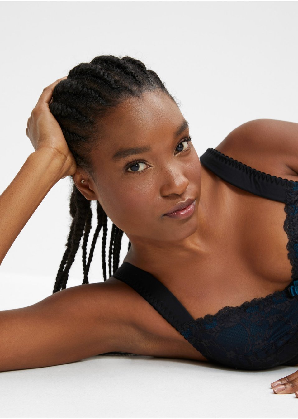 Soutien-gorge minimiseur à armatures avec polyamide recyclé