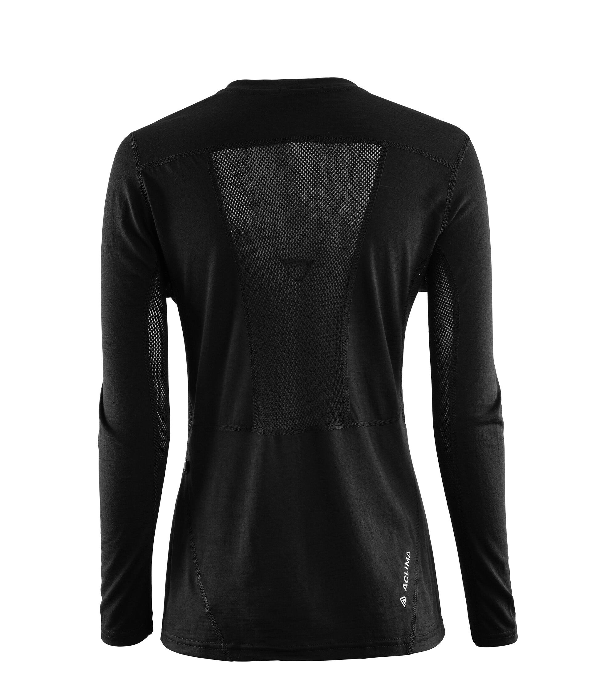 Aclima LightWool 140 Sportsshirt Womens Black