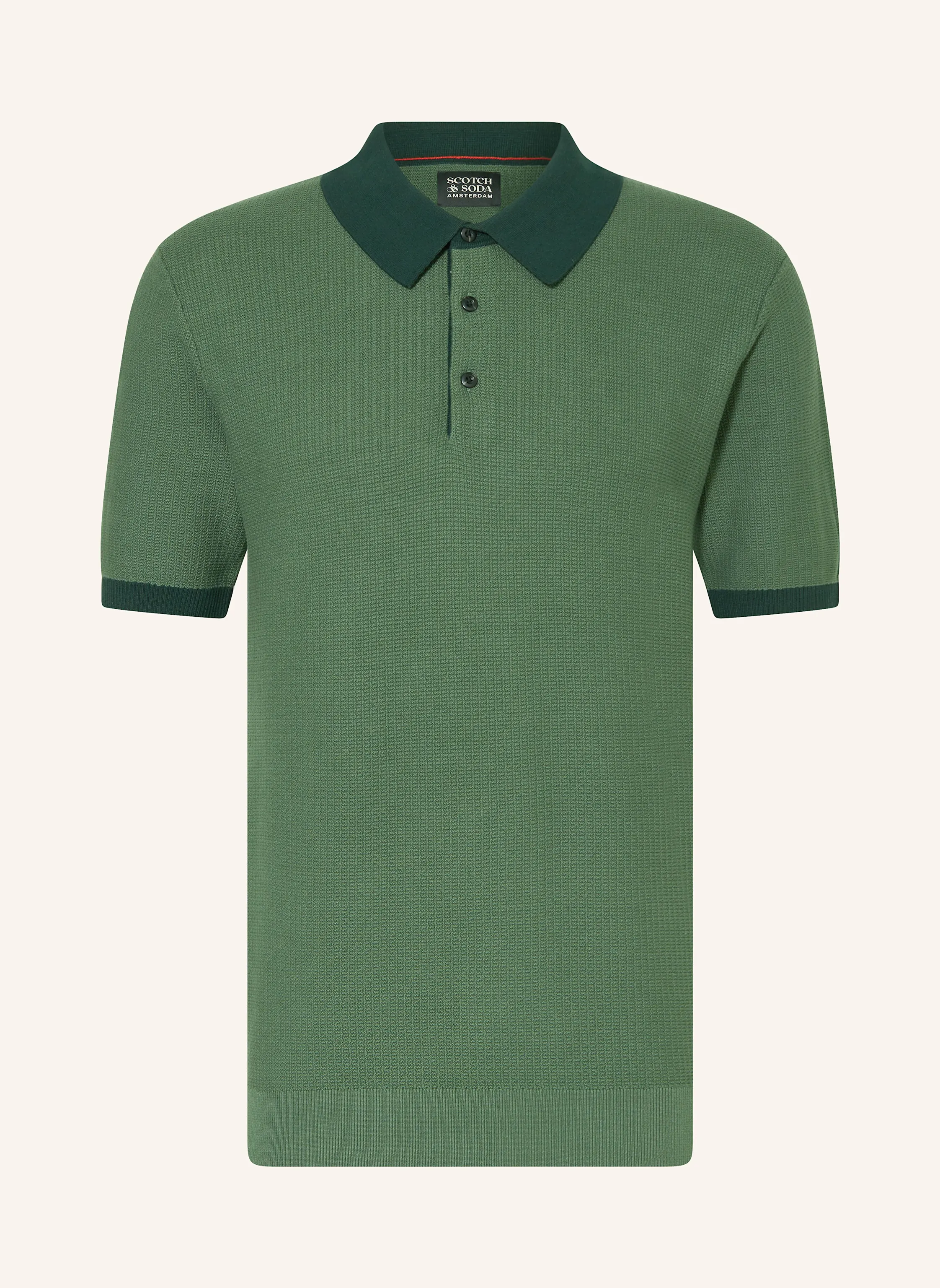SCOTCH & SODA Strick-Poloshirt
