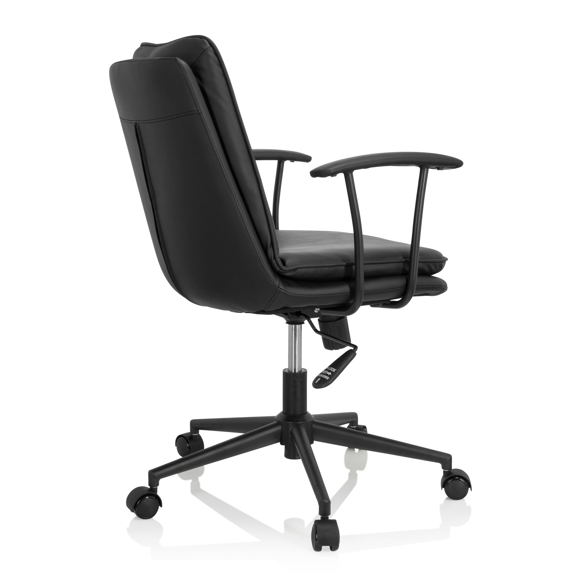 Home Office Bürostuhl SMALLO Kunstleder mit Armlehnen hjh OFFICE