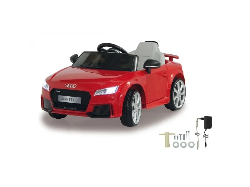 Jamara Audi TT RS, 3 År, 4 hjul, Sort, Rød, Batterier påkrævet