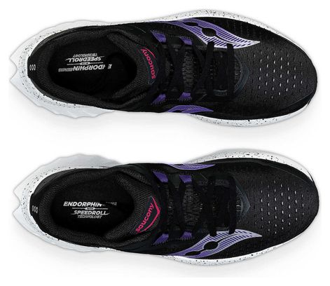 Chaussures Running Saucony Endorphin Speed 4 Noir/Blanc Femme