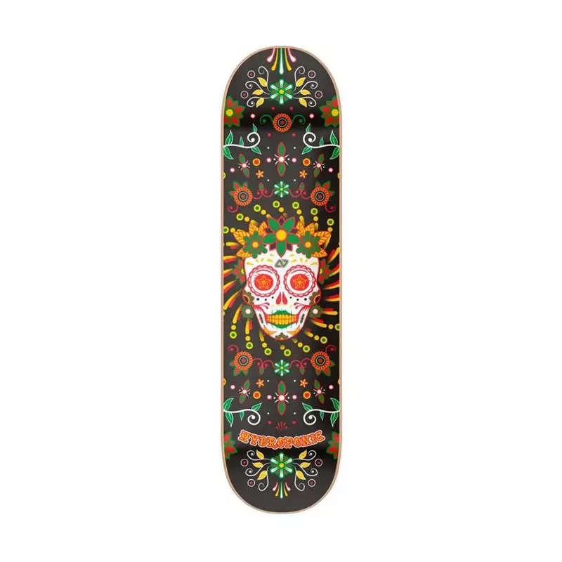 Plateau de skate HYDROPONIC Mexican Skull 2.0 Black Catrina 8.25